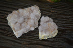 Natural Spirit Quartz Clusters x 2 From Boekenhouthoek, South Africa - Toprock Gemstones and Minerals 
