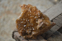Natural Limonite Quartz Clusters x 5 From Solwezi, Zambia - Toprock Gemstones and Minerals 