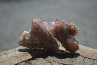 Natural Ametrine Spirit Quartz Clusters x 12 From Boekenhouthoek, South Africa