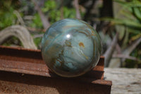 Polished Polychrome Jasper Spheres x 2 From Madagascar - Toprock Gemstones and Minerals 