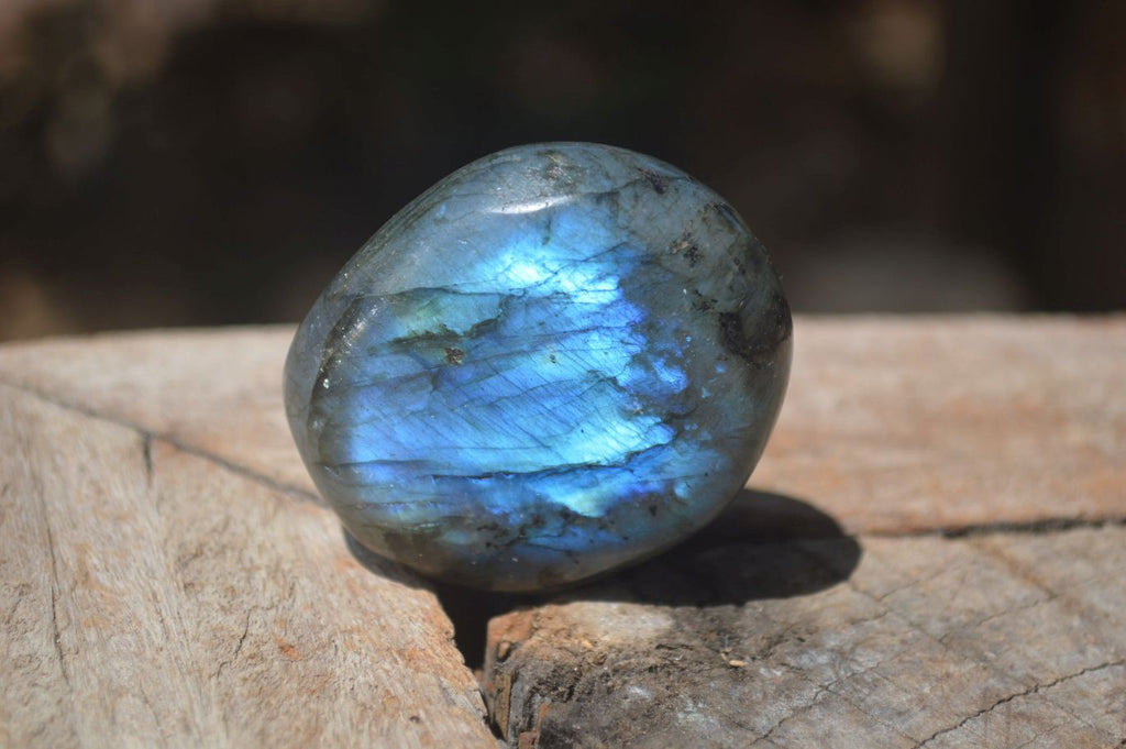 Polished Labradorite Palm Stones x 20 From Tulear, Madagascar - Toprock Gemstones and Minerals 