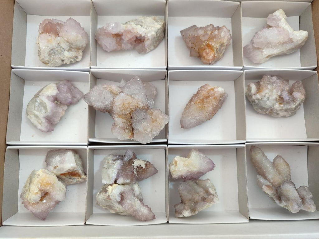 Natural Spirit Amethyst Clusters x 15 From Boekenhouthoek, South Africa