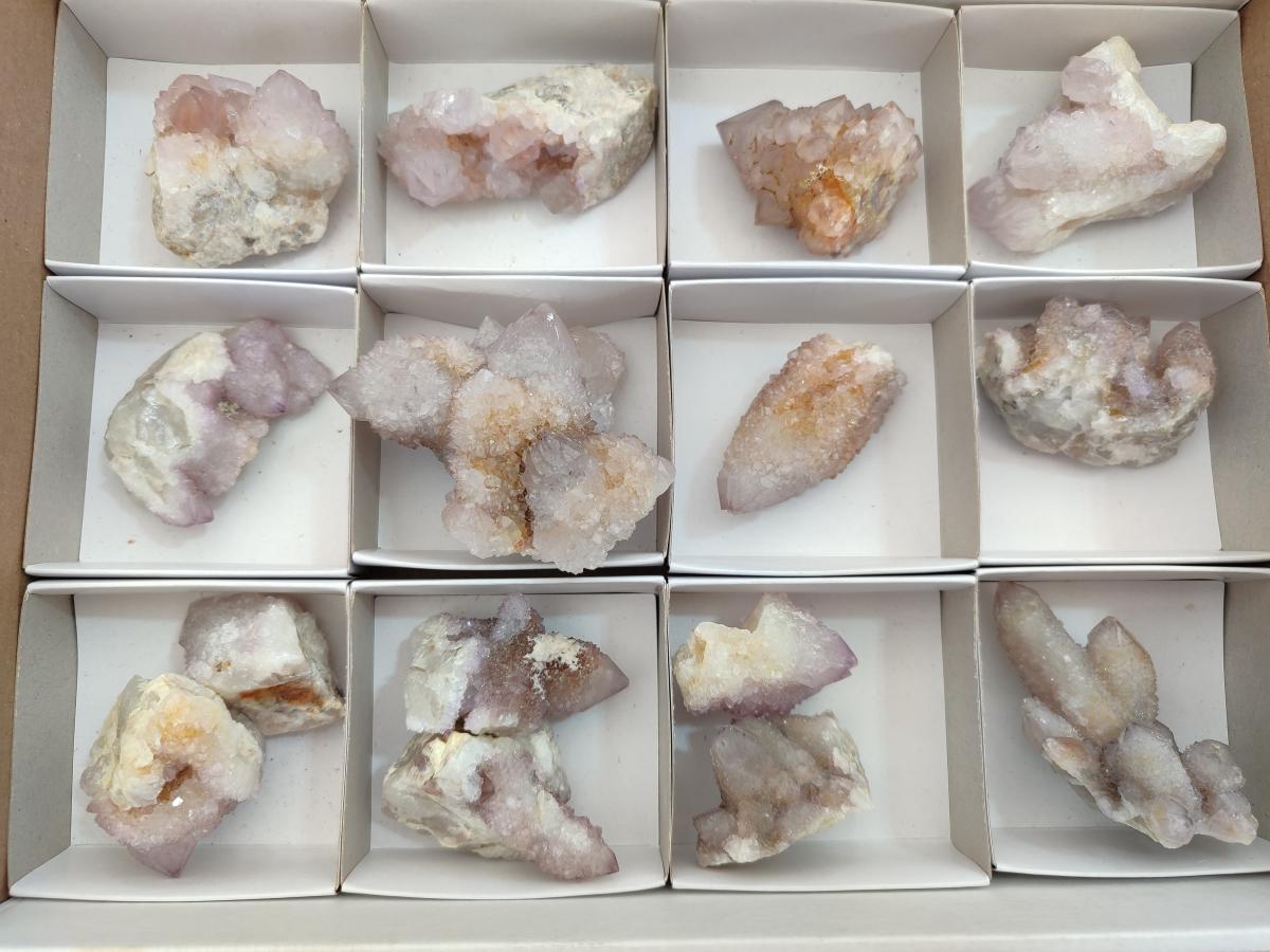 Natural Spirit Amethyst Clusters x 15 From Boekenhouthoek, South Africa