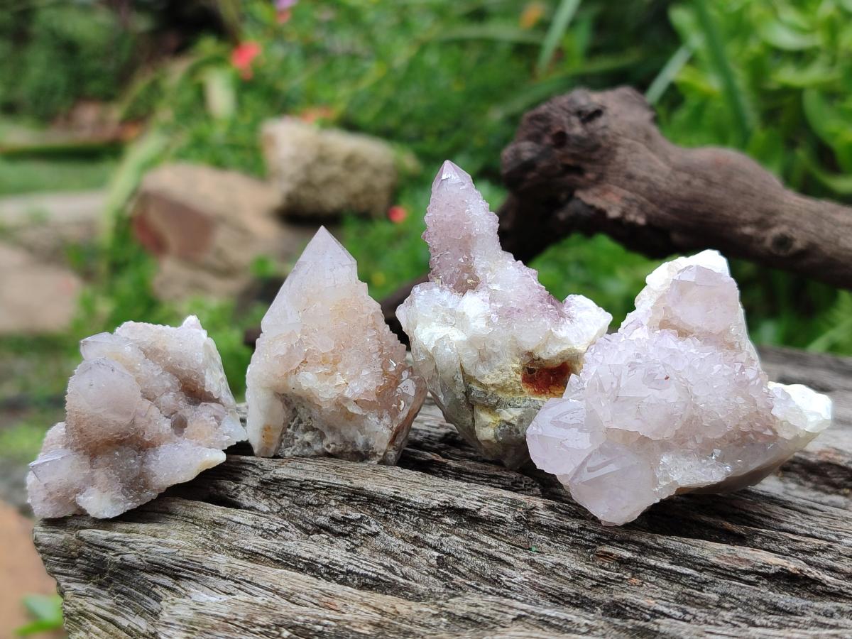 Natural Spirit Amethyst Clusters x 15 From Boekenhouthoek, South Africa