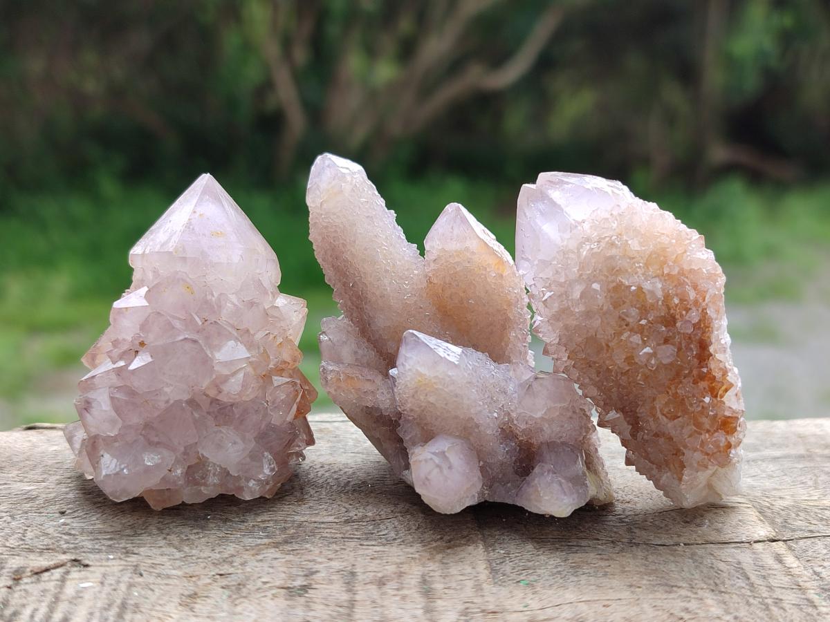 Natural Spirit Amethyst Clusters x 15 From Boekenhouthoek, South Africa