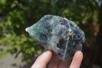 Natural Watermelon Fluorite Cobbed Specimens x 6 From Uis, Namibia - Toprock Gemstones and Minerals 