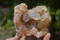 Natural Limonite Quartz Clusters x 12 From Solwezi, Zambia - Toprock Gemstones and Minerals 