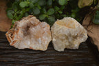 Natural Limonite Quartz Clusters x 12 From Solwezi, Zambia - Toprock Gemstones and Minerals 