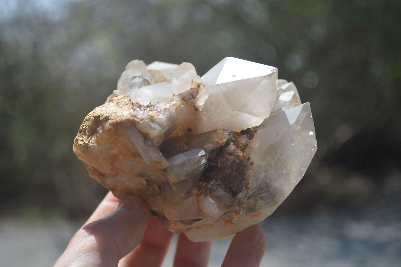 Natural Mixed Selection Of Quartz Clusters x 6 From Southern Africa - Toprock Gemstones and Minerals 