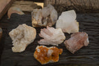Natural Mixed Selection Of Quartz Clusters x 6 From Southern Africa - Toprock Gemstones and Minerals 