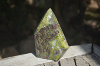 Polished Bastite Dragons Blood Stone Points x 2 From Tshipise, South Africa - Toprock Gemstones and Minerals 