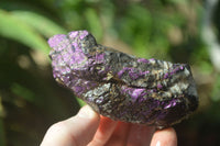 Natural Metallic Purpurite Cobbed Specimens x 6 From Erongo, Namibia - Toprock Gemstones and Minerals 