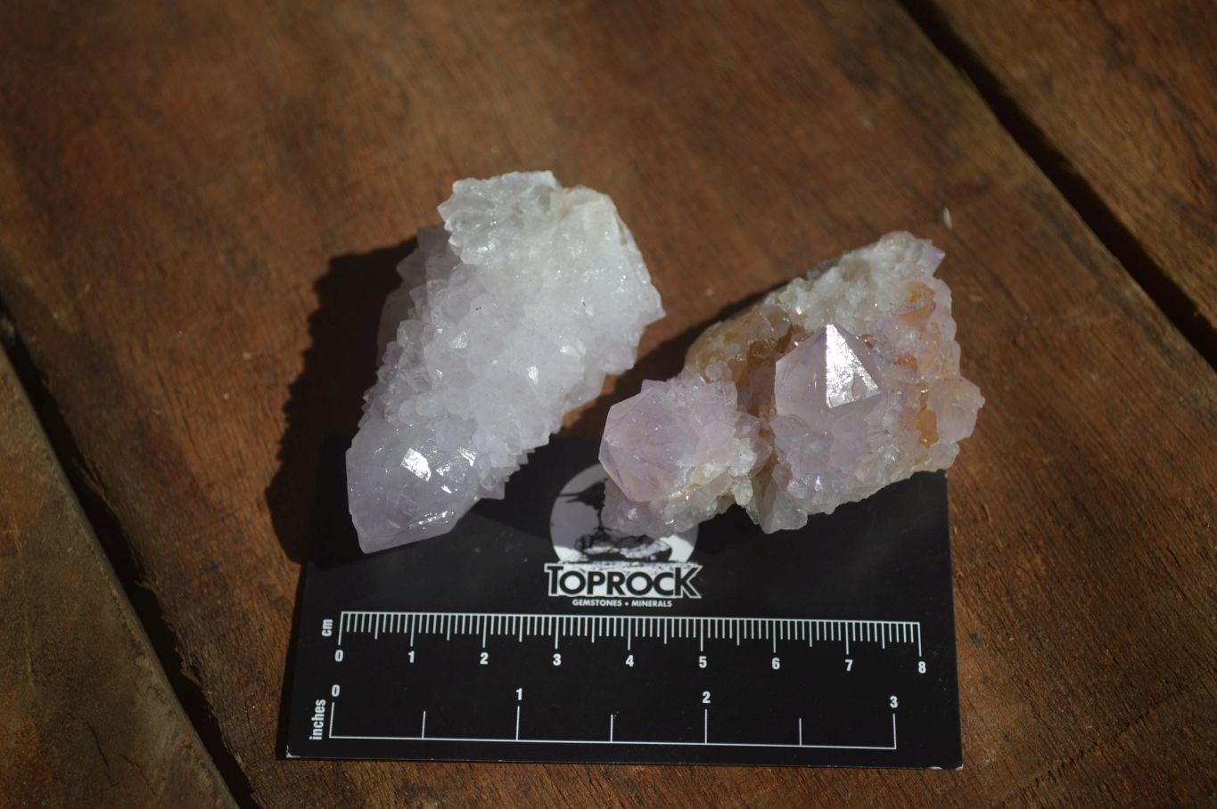 Natural Cactus Flower Spirit Quartz Clusters x 12 From Boekenhouthoek, South Africa - Toprock Gemstones and Minerals 