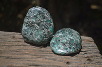 Polished Rare Emerald Mica In Matrix Free Forms x 6 From Mutoko, Zimbabwe - Toprock Gemstones and Minerals 