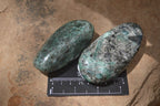 Polished Rare Emerald Mica In Matrix Free Forms x 6 From Mutoko, Zimbabwe - Toprock Gemstones and Minerals 