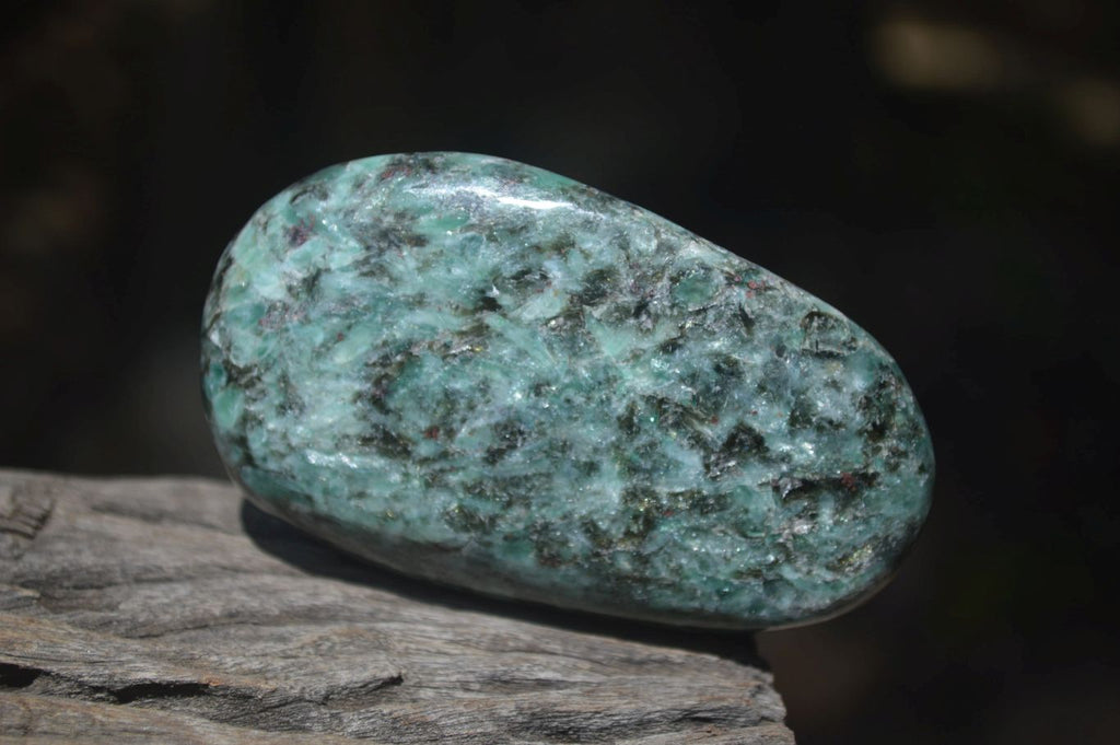 Polished Rare Emerald Mica In Matrix Free Forms x 6 From Mutoko, Zimbabwe - Toprock Gemstones and Minerals 