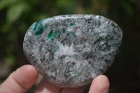 Polished Rare Emerald Mica In Matrix Free Forms x 6 From Mutoko, Zimbabwe - Toprock Gemstones and Minerals 