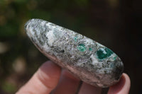 Polished Rare Emerald Mica In Matrix Free Forms x 6 From Mutoko, Zimbabwe - Toprock Gemstones and Minerals 