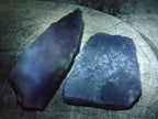 Natural Crystalline Blue Lace Agate Plates x 2 From Namibia - Toprock Gemstones and Minerals 