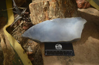 Natural Crystalline Blue Lace Agate Plates x 2 From Namibia - Toprock Gemstones and Minerals 