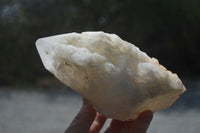 Natural Pineapple Candle Quartz Crystal Specimens x 3 Antsirabe, Madagascar - Toprock Gemstones and Minerals 
