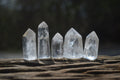 Polished Clear Quartz Crystals x 35 From Madagascar - Toprock Gemstones and Minerals 