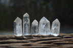 Polished Clear Quartz Crystals x 35 From Madagascar - Toprock Gemstones and Minerals 