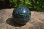 Polished Stromatolite Jasper Spheres x 3 From Katsepy, Madagascar - Toprock Gemstones and Minerals 
