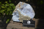 Natural Crystalline Blue Lace Agate Specimen x 1 From Namibia - Toprock Gemstones and Minerals 