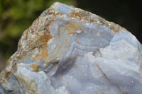 Natural Crystalline Blue Lace Agate Specimen x 1 From Namibia - Toprock Gemstones and Minerals 
