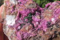 Natural Salrose Cobaltion Dolomite Specimens x 3 From Kakanda, Congo - Toprock Gemstones and Minerals 