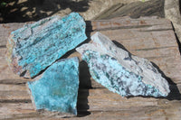 Natural Drusy Coated Malacolla On Dolomite Specimens x 3 From Congo - Toprock Gemstones and Minerals 