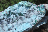 Natural Drusy Coated Malacolla On Dolomite Specimens x 3 From Congo - Toprock Gemstones and Minerals 