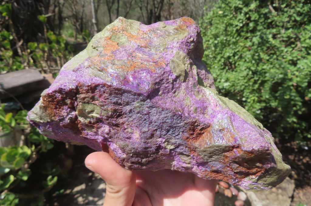 Natural Stichtite Cobbed Specimens x 3 From Barberton, South Africa - Toprock Gemstones and Minerals 