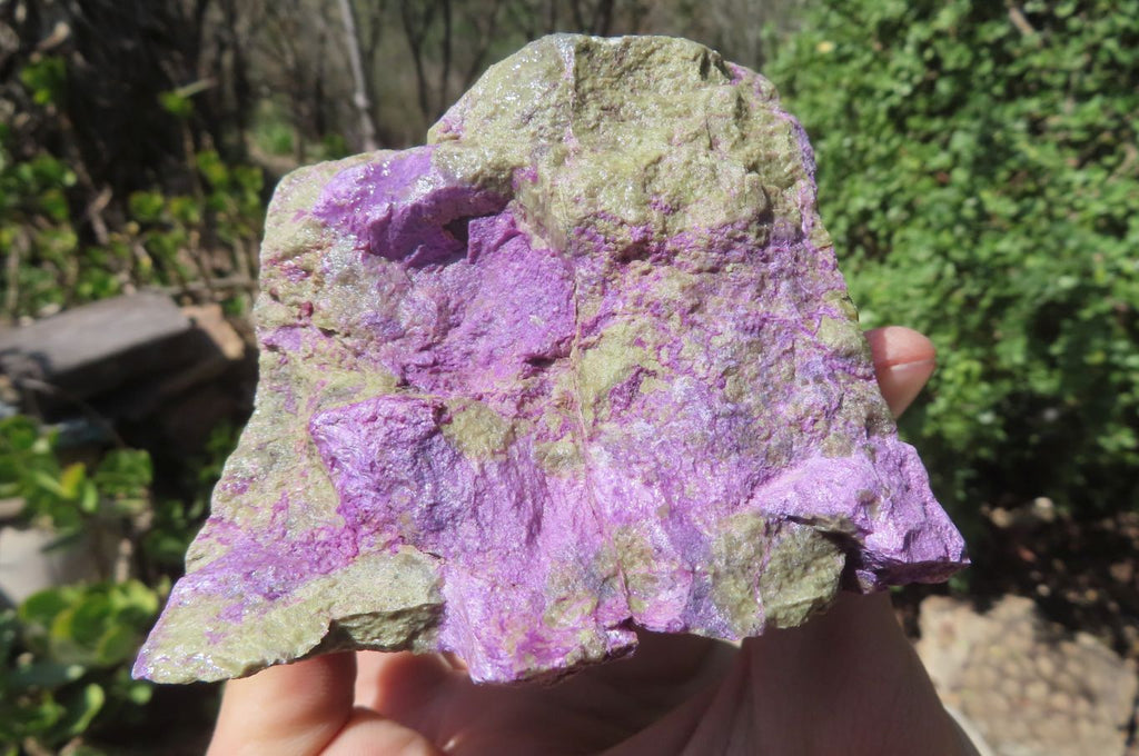 Natural Stichtite Cobbed Specimens x 3 From Barberton, South Africa - Toprock Gemstones and Minerals 