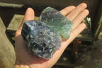 Natural Watermelon Fluorite Cobbed Specimens x 12 From Uis, Namibia - Toprock Gemstones and Minerals 