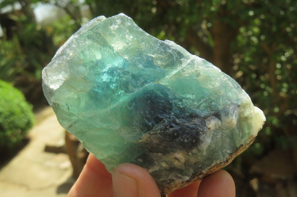 Natural Watermelon Fluorite Cobbed Specimens x 12 From Uis, Namibia - Toprock Gemstones and Minerals 