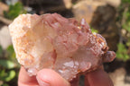 Natural Red Hematoid Quartz Clusters x 6 From Karoi, Zimbabwe - Toprock Gemstones and Minerals 