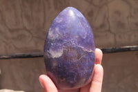 Polished Lepidolite with Pink Rubellite Standing Free Forms x 3 From Madagascar - Toprock Gemstones and Minerals 
