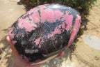 Polished Rhodonite Display Piece x 1 From Madagascar - Toprock Gemstones and Minerals 