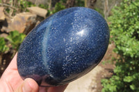 Polished Lazulite Standing Free Forms x 2 From Madagascar - Toprock Gemstones and Minerals 