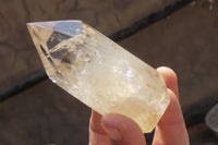 Polished Smokey Phantom Quartz Crystals x 6 From Madagascar - Toprock Gemstones and Minerals 