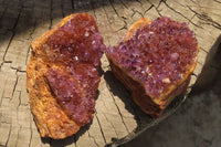 Natural Amethystos Amethyst Plates x 6 From Kwaggafontein, South Africa - Toprock Gemstones and Minerals 