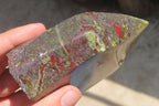 Polished Dragons Blood Stone Points x 2 From Tshipise, South Africa - Toprock Gemstones and Minerals 
