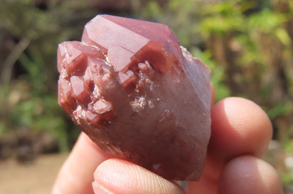 Natural Red Hematoid Quartz Specimens x 35 From Karoi, Zimbabwe - Toprock Gemstones and Minerals 