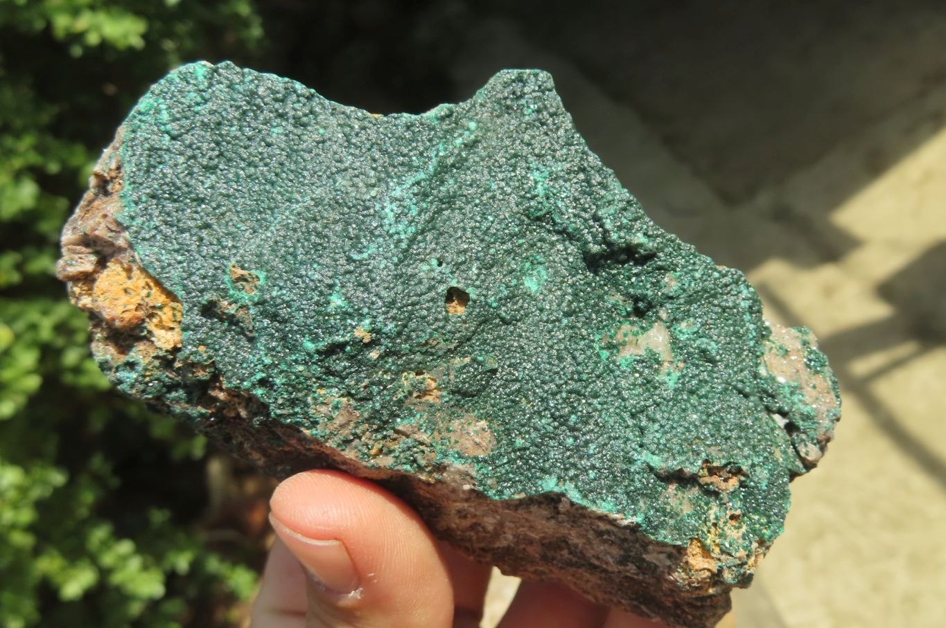 Natural Crystalline Malachite Specimens x 6 From Congo - Toprock Gemstones and Minerals 