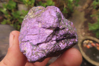 Natural Metallic Purpurite Cobbed Specimens x 12 From Erongo, Namibia - Toprock Gemstones and Minerals 