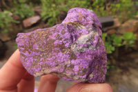 Natural Metallic Purpurite Cobbed Specimens x 12 From Erongo, Namibia - Toprock Gemstones and Minerals 