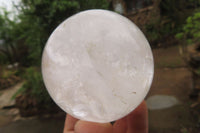 Polished Clear Quartz Crystal Balls x 4 From Madagascar - Toprock Gemstones and Minerals 