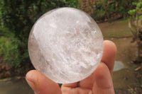 Polished Clear Quartz Crystal Balls x 4 From Madagascar - Toprock Gemstones and Minerals 